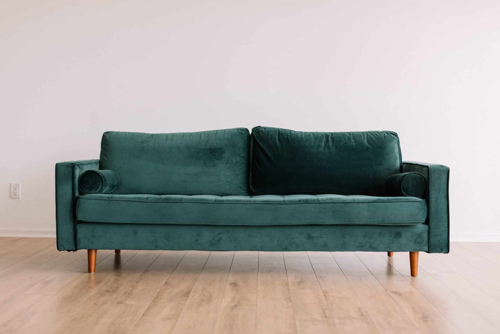 large green sofa 